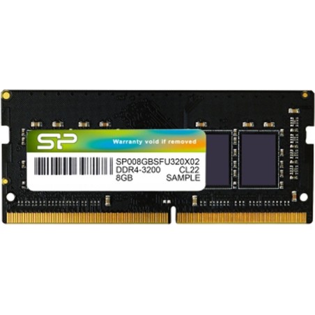 SILICON POWER DDR4 SDRAM 8GB 3200MHz CL22 Ikke-ECC SO DIMM 260-PIN